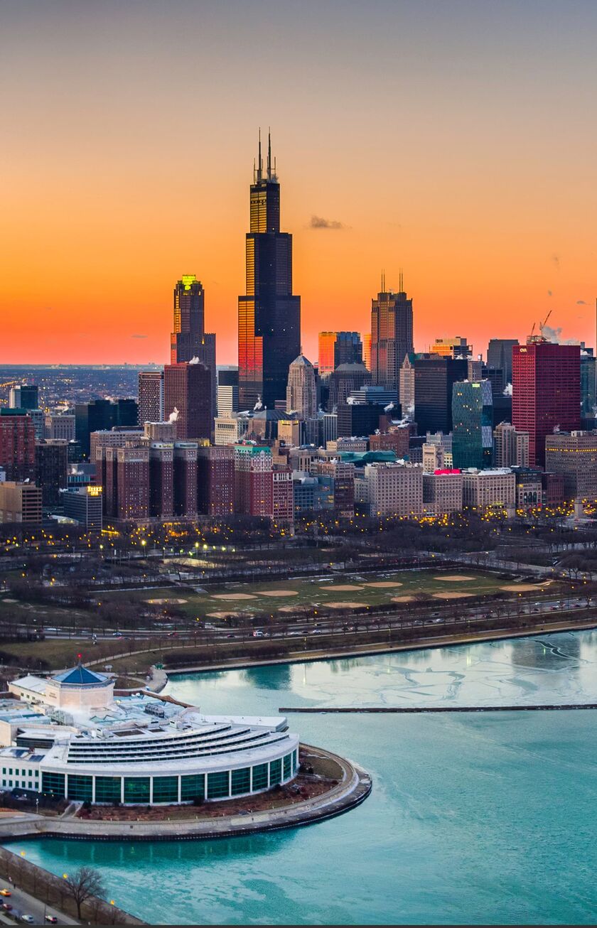 Flüge nach Chicago Chicago Skyline