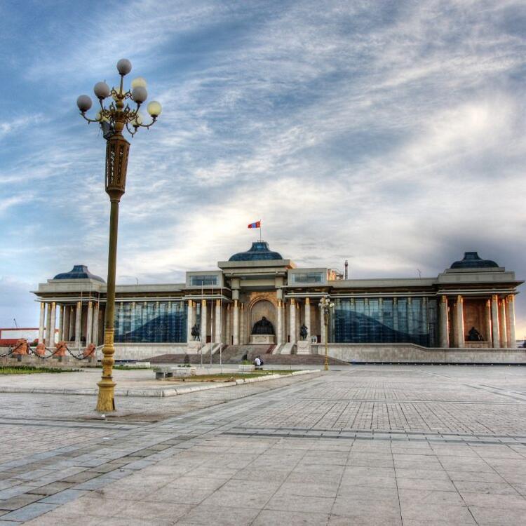 Mongolisches Parlament Ulan Bator