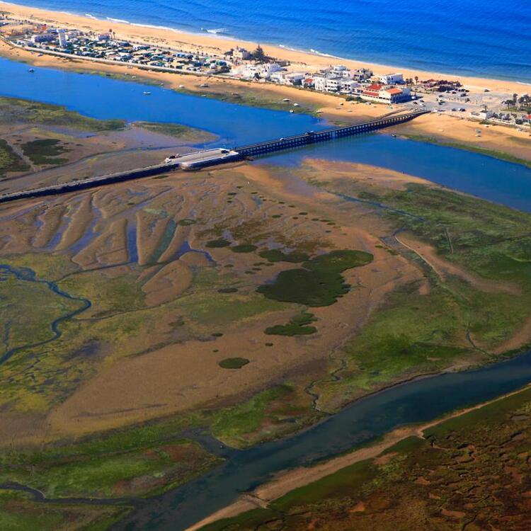 Praia do Faro Praia do Faro auf der Ilha do Faro