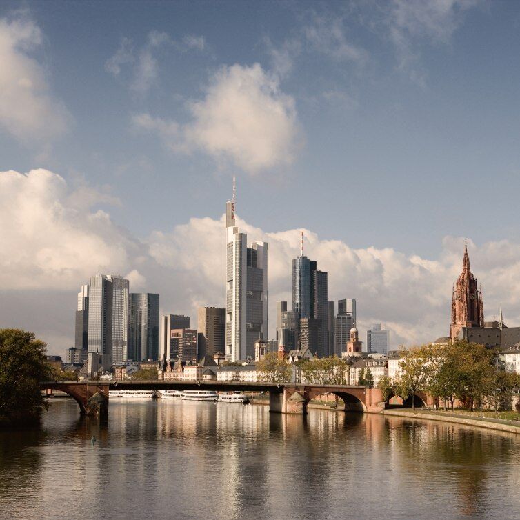 Skyline von Frankfurt