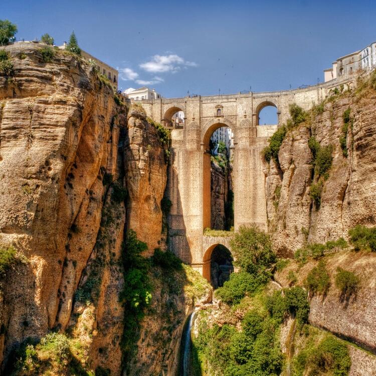 Ronda Puente Nuevo Andalusien