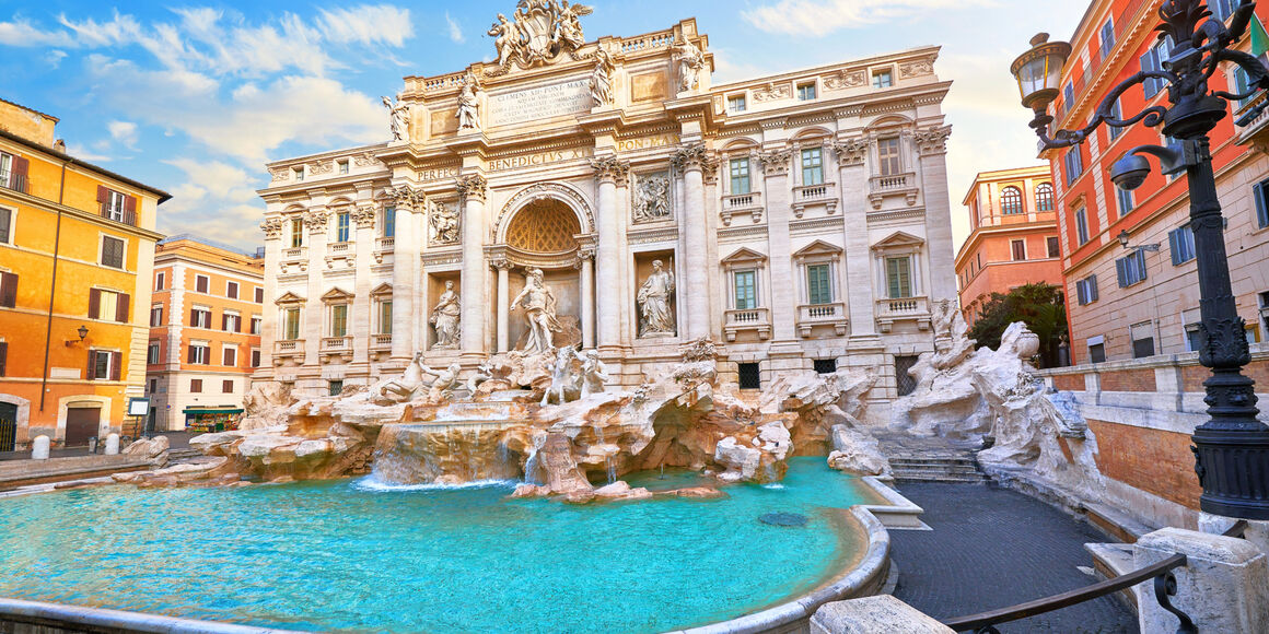 Trevi Brunnen in Rom