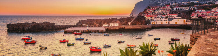 Flug nach Madeira Camara de Lobos Madeira