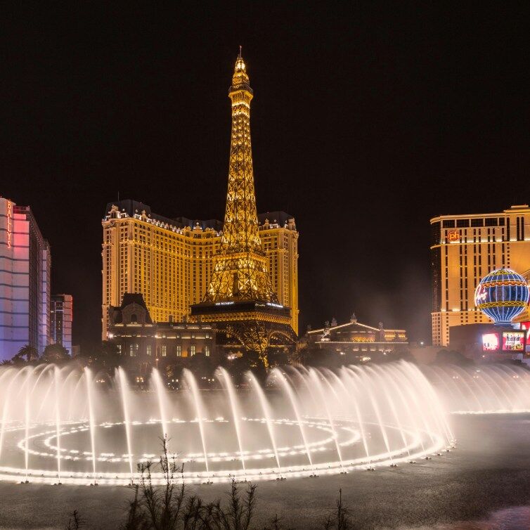 Las Vegas Strip bei Nacht