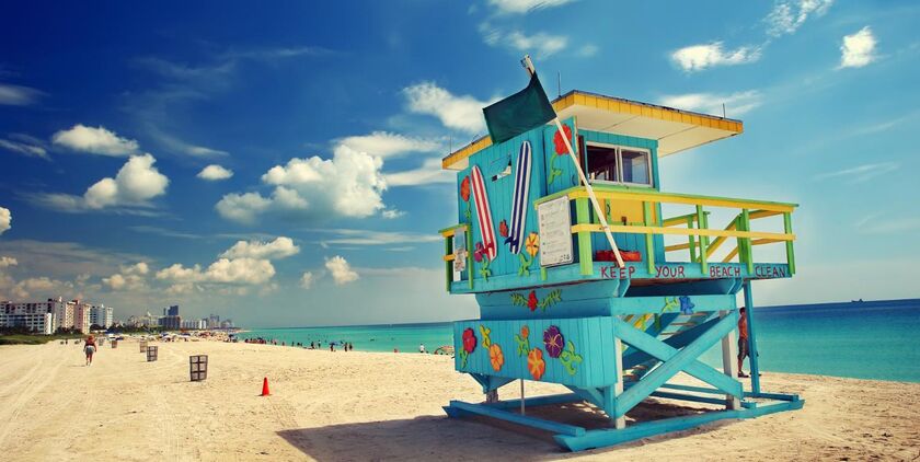 Miami Beach Lifeguard Tower