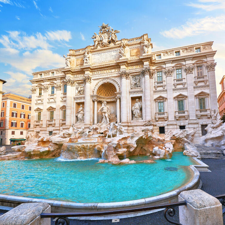 Trevi Brunnen in Rom