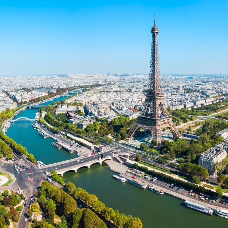 Paris Seine Eiffelturm