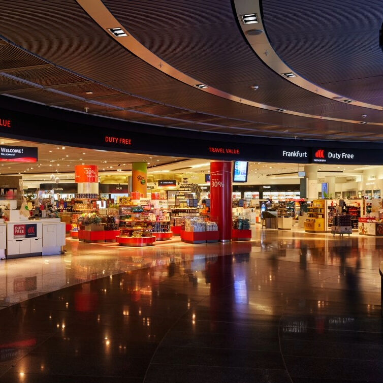 Duty Free Shop am Frankfurt Airport