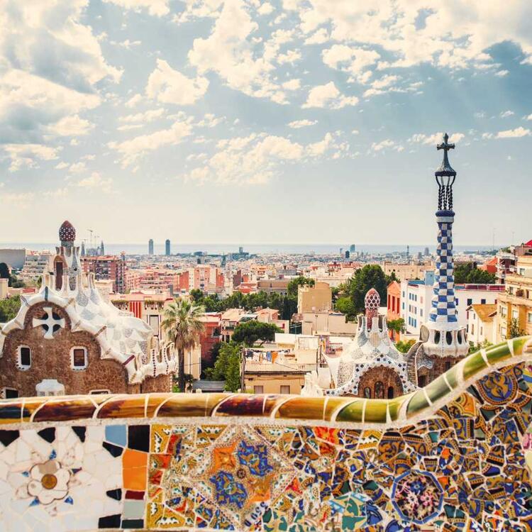 Flüge nach Barcelona Barcelona Park Guell