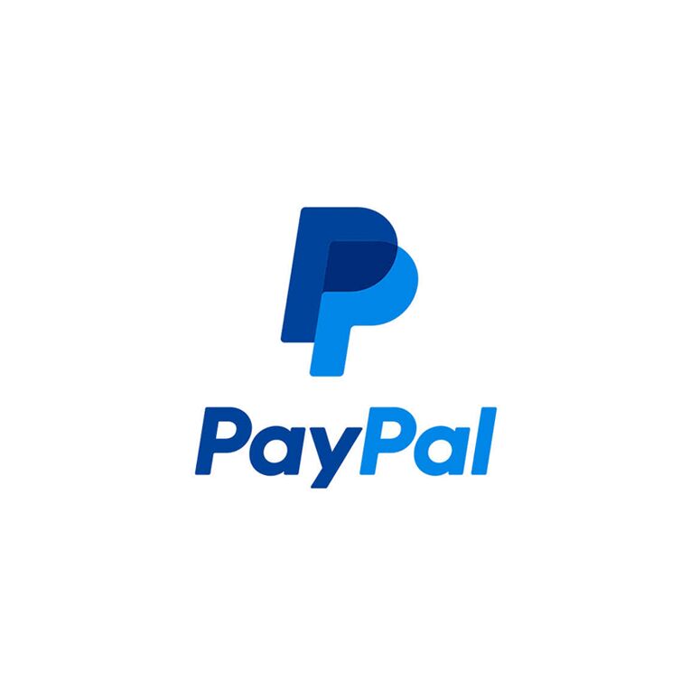 Bezahlen mit PayPal Logo des Zahlungsanbieters PayPal