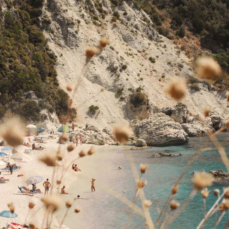 Lefkas Lefkada Strandbucht