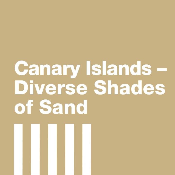 Striped week. Canary Islands. Diverse Shades of Sand.