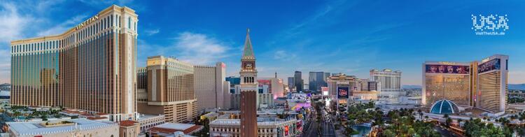 Los Angeles, USA (LAX) Panorama Los Angeles o zachodzie słońca