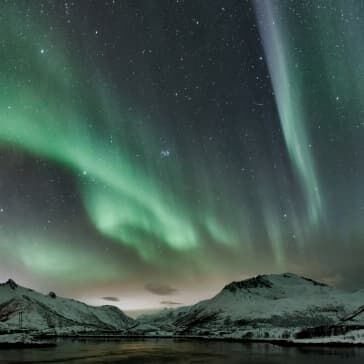 Northern lights of Oslo.